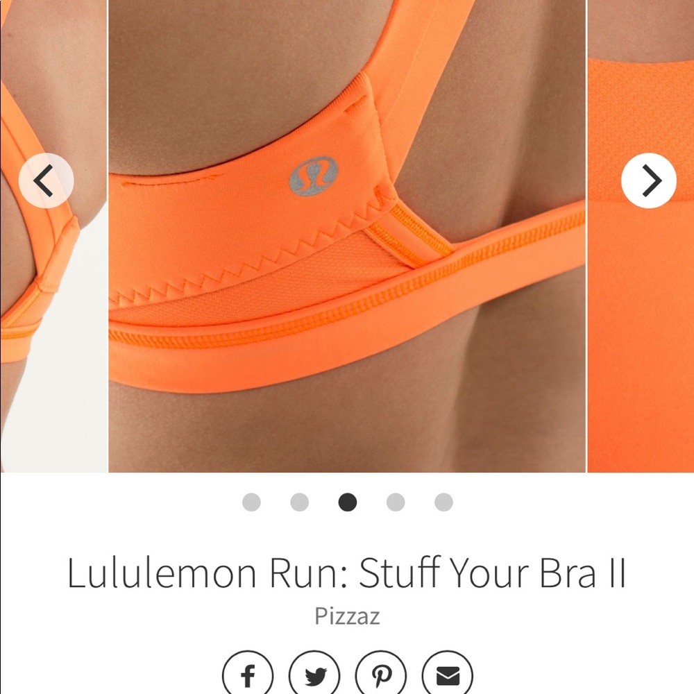 Lululemon Stuff Your Bra Sportsbra in XS/4 - Picture 5 of 8